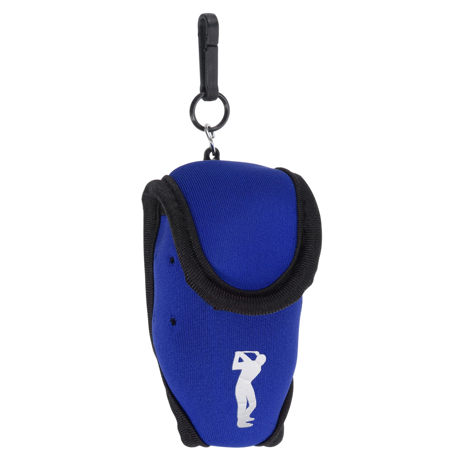 PATIKIL Golf Ball Waist Bag with Tee Holder, Buckle, Clip for Belt Storage, Bright Blue