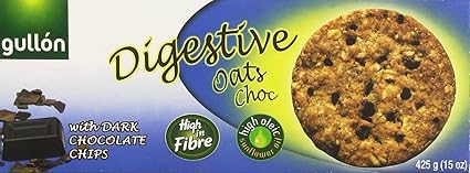 Gullón Digestive Avena Galleta Integral con Avena, Trigo y ...
