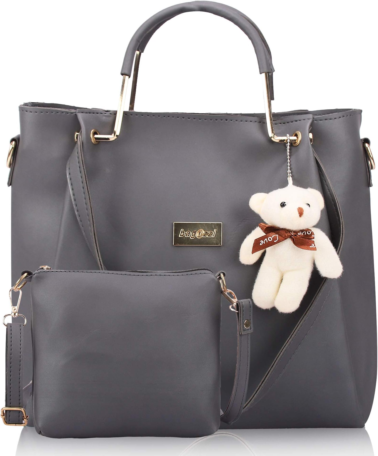 Le Platinum Women's Handbag With Sling Bag (Set of 2)