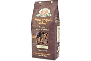 Rustichella d'Abruzzo Farro Pizzichi Pasta - 500g Nutty Flavored Short Pasta - Made from 100% Farro - Cooks in 10-12 Minutes - Ideal for Gourmet Dishes