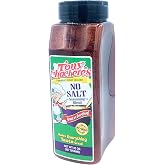 Tony Chachere's No Salt Seasoning - 20 oz Shaker Jar of Savory Spice Blend for Delicious, Healthy Meals, For Low Sodium Diets and Flavorful Seasoning