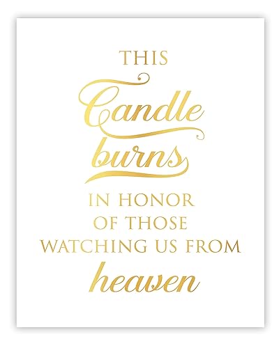 In Loving Memory Sign This Candle Burns Sign This Candle Burns Template 