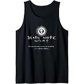Death Note How to Use It Skull Logo Anime Tank Top