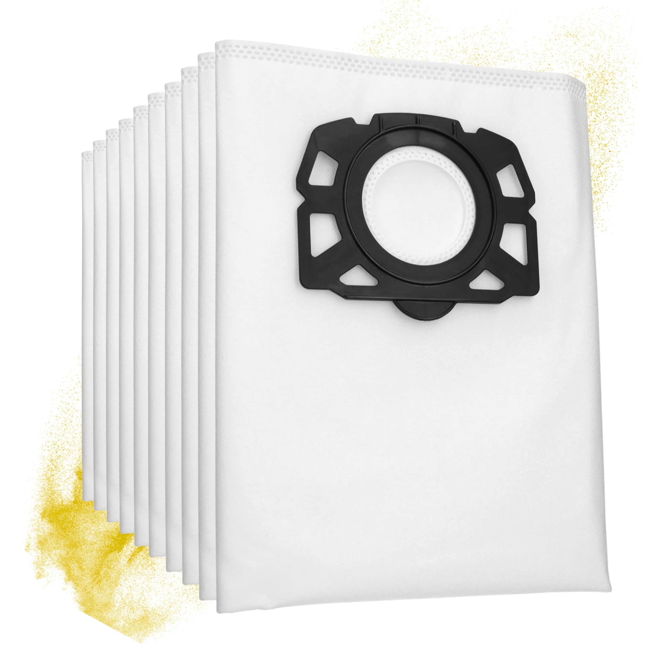10 vacuum cleaner bags for Karcher vacuum cleaner WD4 - WD 4 Premium/Car Kit alternative to original 2.863-006.0, 28630060 by Microsafe