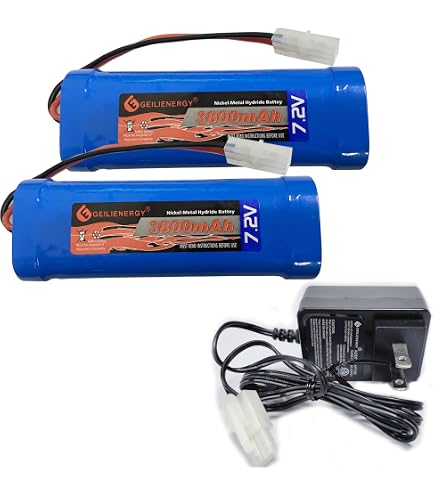 Batería Ni-MH 5000mAh 7,2V con conector Tamiya para RC Batería Ni-MH 5000mAh 7,2V con conector Tamiya para RC