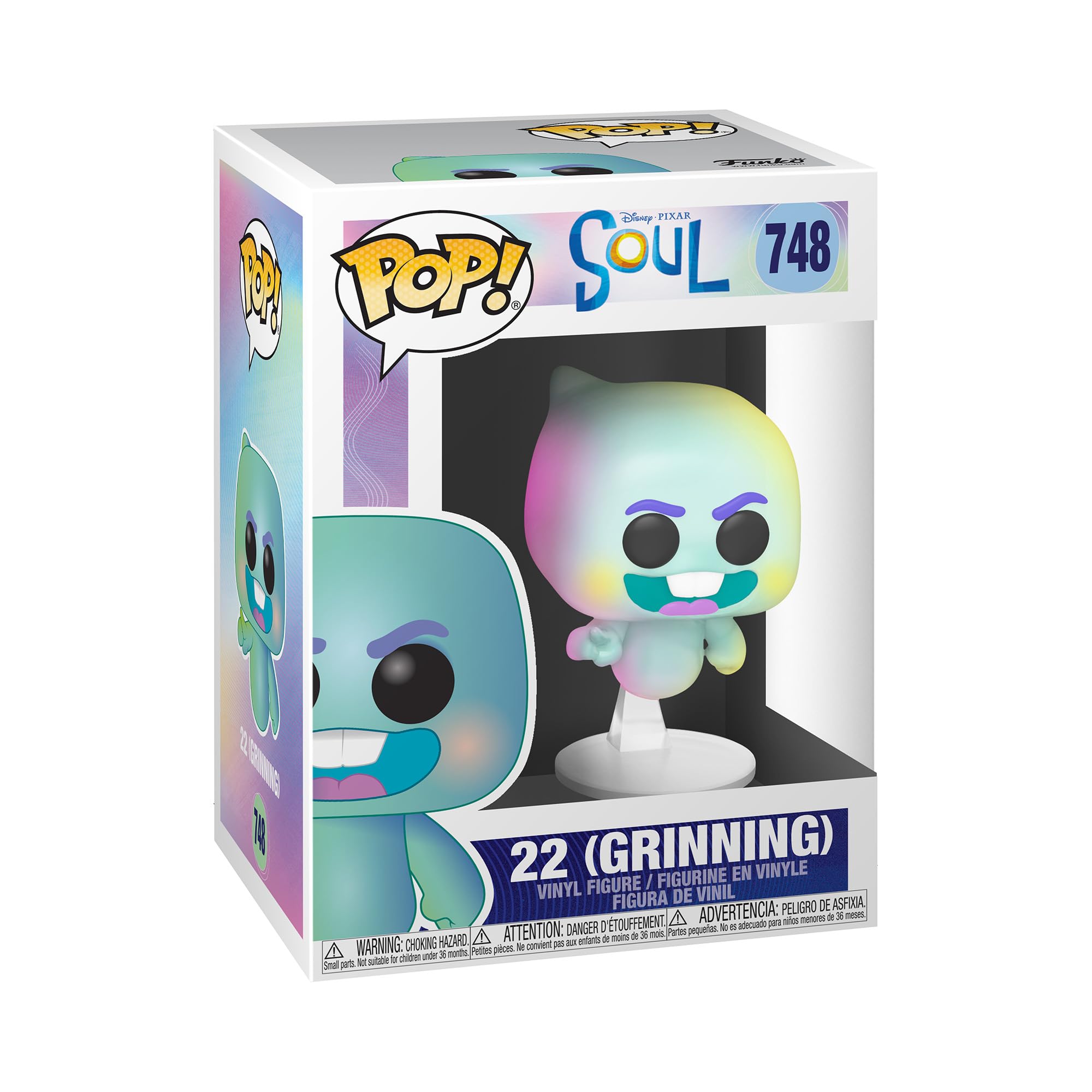 Funko POP! Soul - Grinning 22 - Collectable Vinyl Figure - Gift Idea - Official Merchandise - Toys for Kids & Adults - Movies Fans - Model Figure for Collectors and Display