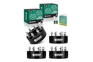 YHTAUTO 8x6.5 Wheel Spacers 3 Inch Compatible with Ford, Dodge, Ram Models, F-250, F-350, Ram 2500/3500 Tire Spacers w/ 9/16"