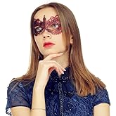 MYMENU Masquerade Mask for Women Venetian Lace Eye Mask For Party Prom Ball Costume Mardi Gras
