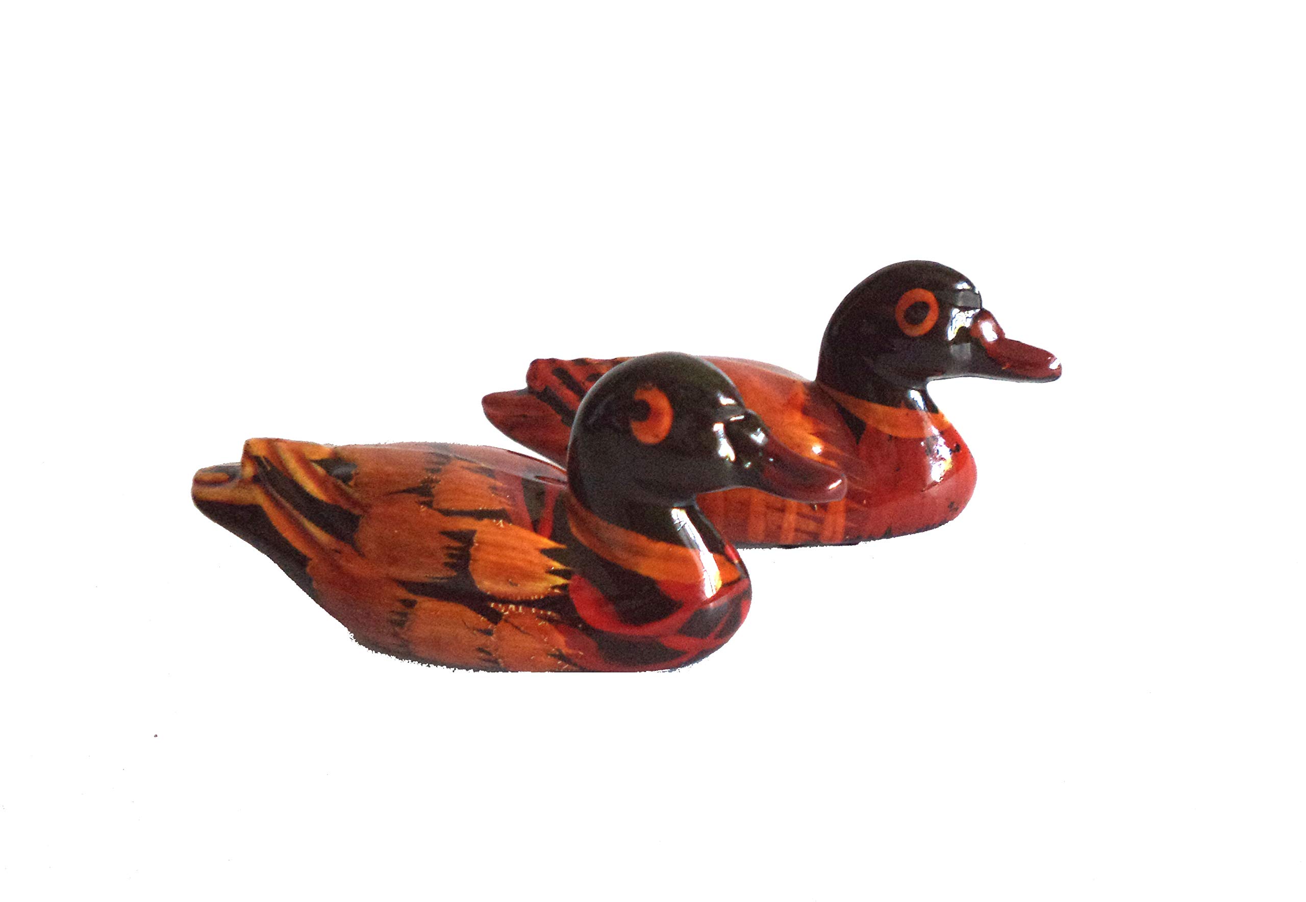 N R Creations Feng Shui Mandarine Ducks Pair Set For Happy Married Life - wooden