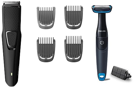 Philips Beard Trimmer Bt1215 15 Showerproof Body Groomer
