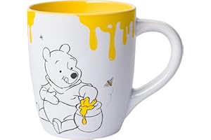 Silver Buffalo Disney Winnie the Pooh Sweet As Can Bee Ceramic Mug, 25 Ounces, 1 Count (Pack of 1)