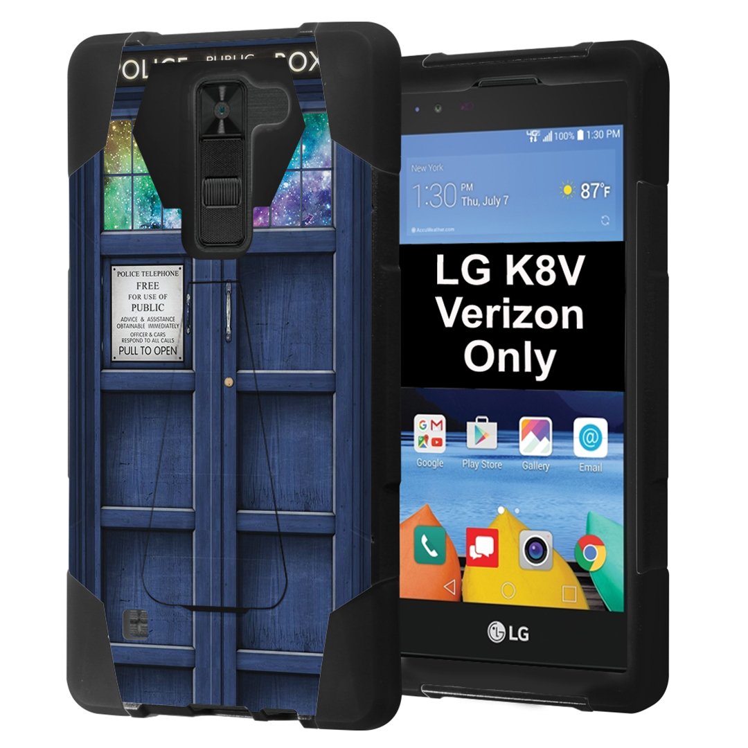 LG K8V (VS500) Case, CapsuleCase Hybrid Fusion Dual Layer