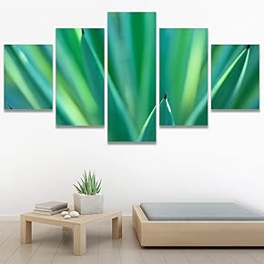 SIGNWIN 5 Panel Canvas Wall Art Modern Art...