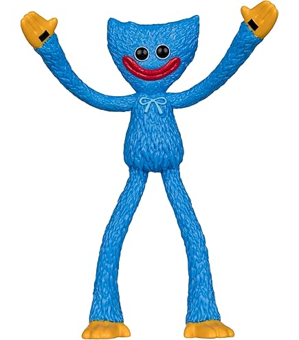 Amazon.com: Poppy Playtime Scary Huggy Wuggy Action Figure (5
