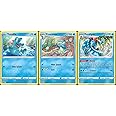 Feraligatr 057/264 Fusion Strike - Pokemon Evolution 3 Card Lot - Croconaw Totodile