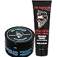 Fix Your Lid Men's Styling Set: Matte Clay and Firm Hold Styling Gel