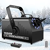 1500W Snow Machine Snowflake Maker - Artificial