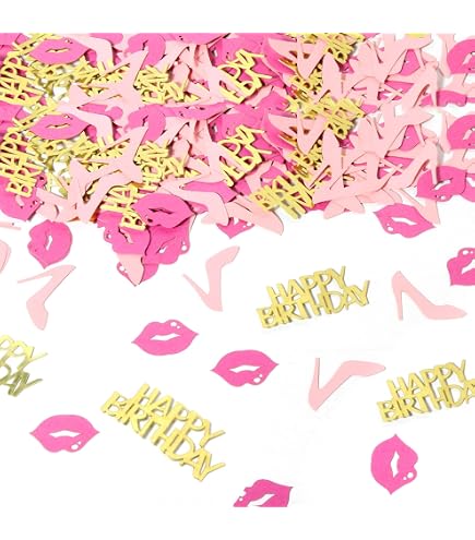 200 Stück Love Red Lip Konfetti – Rote Glitzer-Lippen Für Hochzeit, Valentinstag & Partys – DIY Tischdeko
