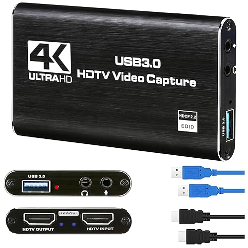 Hdmi Video Capture 3ds Capture Card Amazon 4K Audio Video Capture