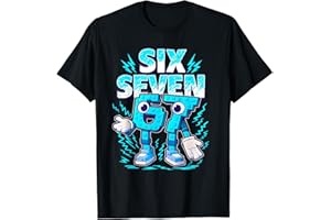VindanTT Funny Meme 67 Six Seven 6 7 Italian Brainrot Boys Girls Teens T-Shirt