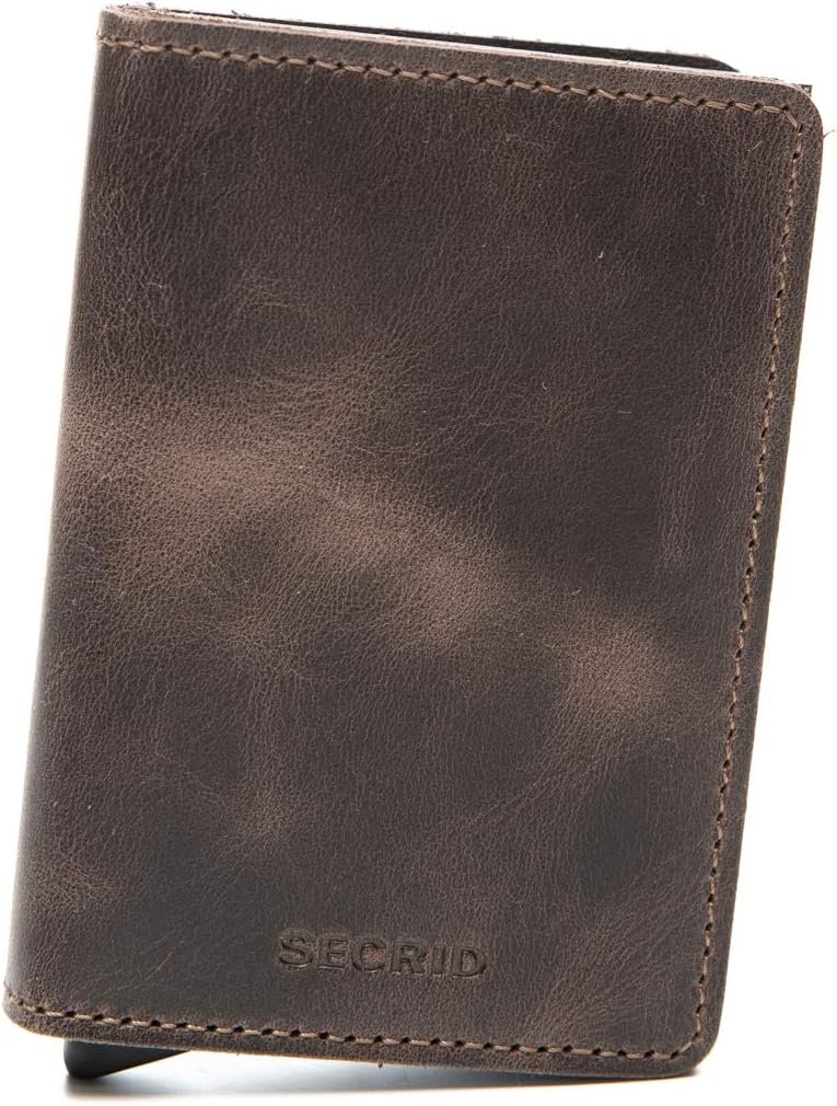 Secrid - Vintage Slim Wallet 10.2 cm, chocolate (Brown) - SV-chocolate, 14mm Slim