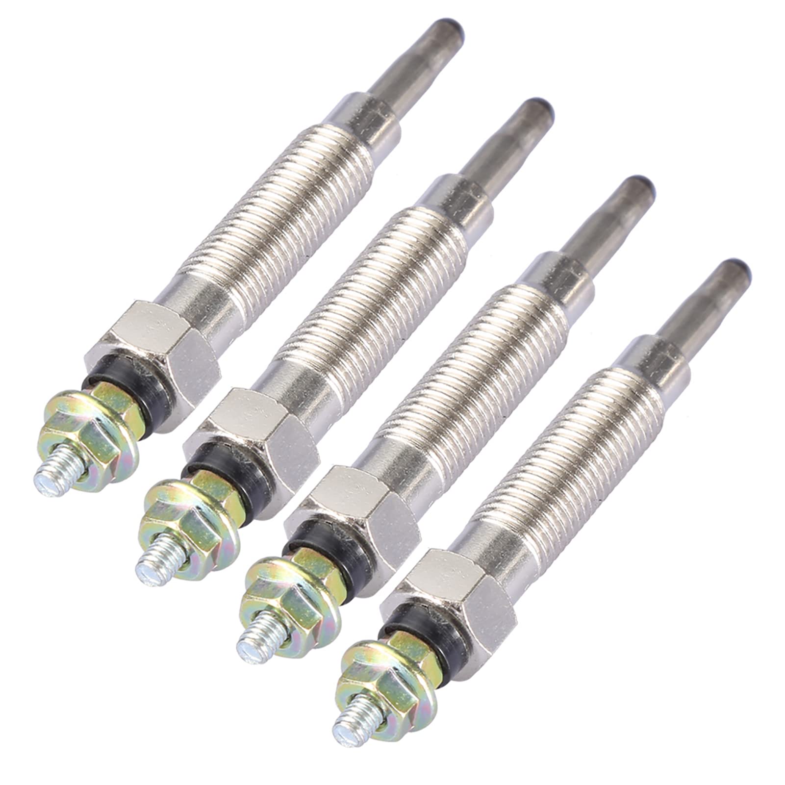 Heater Glow Plugs compatible with Challenger L200 L300 2.5 D,4pcs Car Dual Heater Glow Plugs