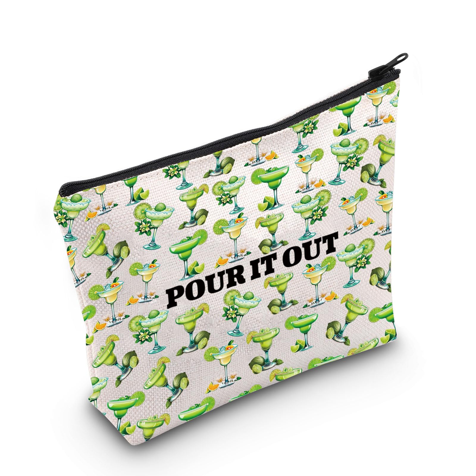 Funny Cocktail Margarita Gift Pour It Out Makeup Bag Sweet Magnolia Toiletry Bag Drinking Lover Gift