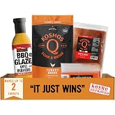Kosmos Q Turkey Brine Kit, Dirty Bird Rub &amp; Habanero Glaze | Barbecue Glaze &amp; Rub, All-in-One Turkey Seasoning Kit for Him, for Smoked, Roasted &amp; Grilled Turkey