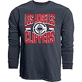 Blue 84 NBA Unisex-Adult NBA Officially Licensed Long Sleeve T-Shirt Ringspun Bold Team Color