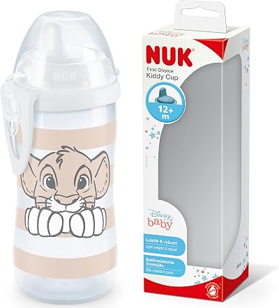 NUK First Choice+ Kiddy Cup Disney Lion King 300 ml leak proof spout BPA-free