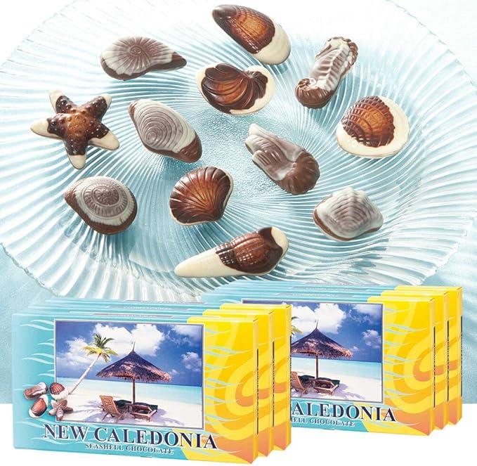 Amazon ニューカレドニア シーシェル チョコレート 6箱セット ニューカレドニア おみやげ お土産 輸入食品 スイーツ Local Brand ナッツチョコレート 通販 Amazon ニューカレドニア シーシェル チョコレート 6箱セット ニューカレドニア おみやげ お土産 輸入食品 スイーツ Local Brand ナッツチョコレート 通販