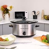 Hamilton Beach 3.5L Comfort Cook Slow Cooker 160W Energy Efficient Silver view 2