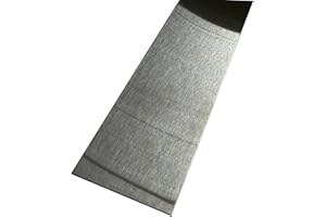 EPIC QT Grade 304 Stainless Steel #4 Brushed Sheet Metal Gap Filler Finishing Strip Trim, 20ga (36 inch Long, 3.25 inch Wide)