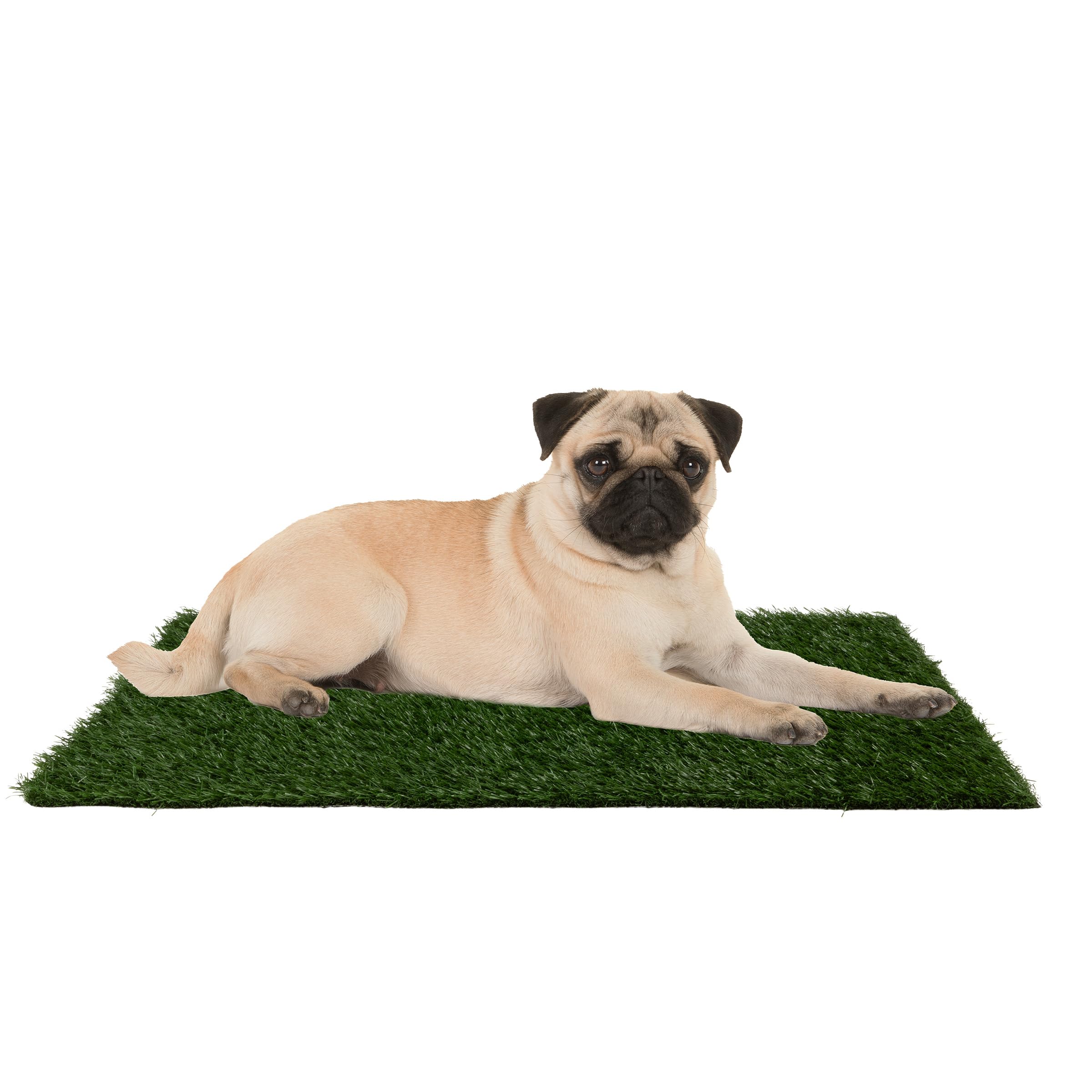 Petmaker Replacement Grass Mats- Set of 3 Turf Pads for Puppy Potty Trainer (Tray System Not Included)- Indoor Restroom for Puppies & Small Pets