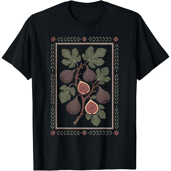 Amazon.com: Fig Fruit Botanical Design Lover Gardening Men Women T