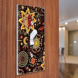 WIRESTER Single Gang Toggle Light Switch Plate/Wall