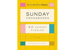 New York Times Games Sunday Crosswords Volume 1: 50 Sunday Puzzles