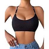 Viwedo Sports Bra for Women Running Sports Bras Sexy Back Workout Cami Top