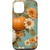 IPhone 16 Plus Vintage Autumn Flower Fall Pumpkin Girl