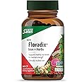 Floradix Iron + Herbs - Iron Supplement for Healthy Energy Support* - Vegan, Non-GMO, Gluten-Free, Soy-Free - 60 Liquid Phyto-Caps