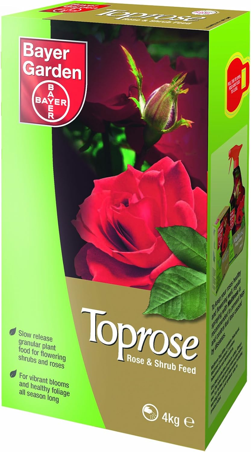 Bayer Top Rose 8kg Value Pack (2 x 4kg Packs) Amazon.co.uk Garden