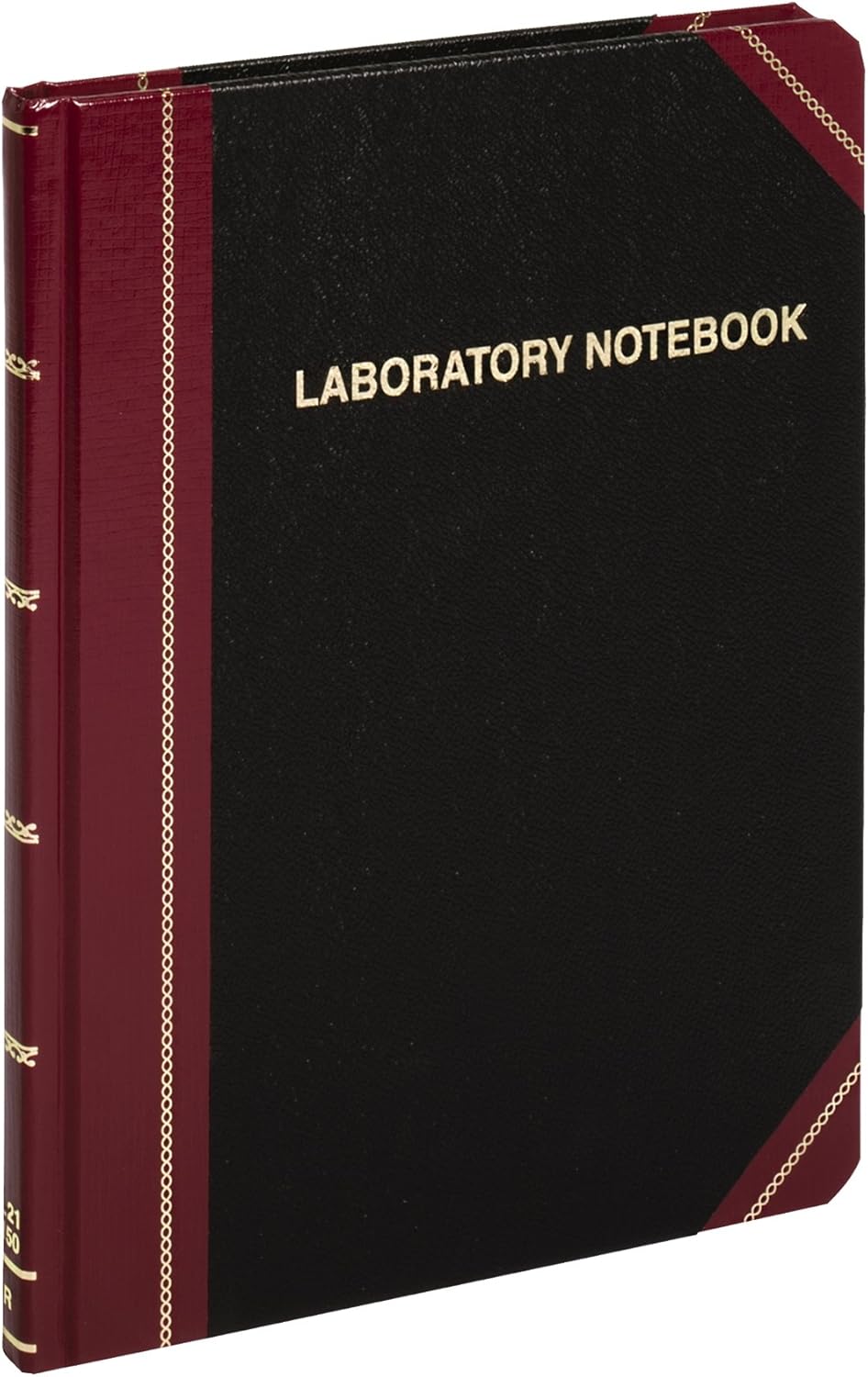 Boorum & Pease L21150R Laboratory Notebook, Black/red Cover, Record