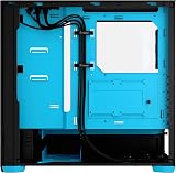 Fractal Design Pop Air RGB Cyan Core ATX Mid Tower Case 3x120mm Fans TG view 9