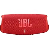 JBL CHARGE 5 - Portable Bluetooth Speaker - Red (Renewed)