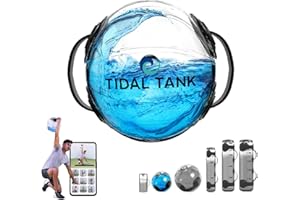 Tidal Tank Sphere Mini - Original Aqua Ball, Water Weight - Sandbag Alternative, Ultimate core and Balance Workout - Portable Stability Fitness Equipment - up to 33lb