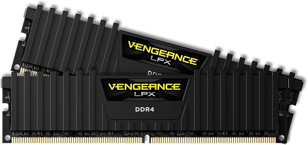 Corsair Vengeance LPX 32GB (2x16GB) DDR4 2400MHz Memory Kit C16 Black