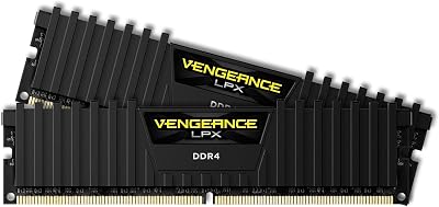 Corsair Vengeance LPX 32GB (2x16GB) DDR4 2400MHz Memory Kit C16 Black