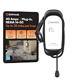 40 Amp Plug-in EV Charger, Enphase HCS-50, NEMA 14-50 Plug, Level 2, 240V, 9.6kW, 5-Year Warranty, 25 ft Cable, J1772 Ruggedized Connector, Formerly ClipperCreek
