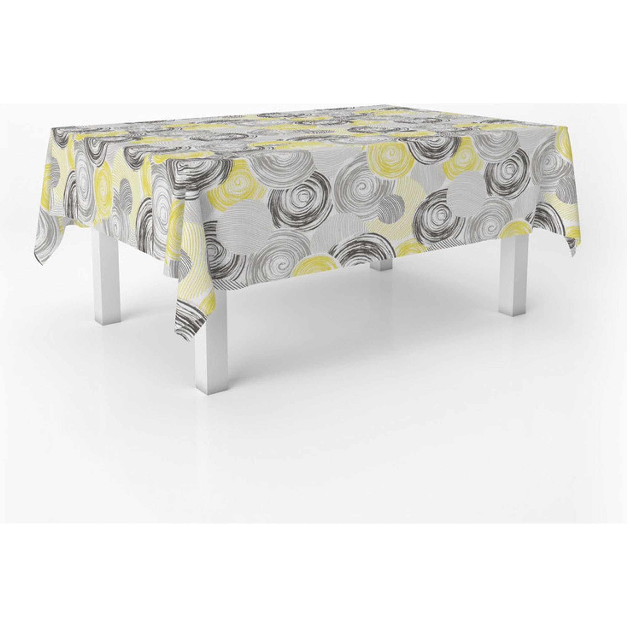 ECOMMERC3 Rectangular Oilcloth Tablecloth Size 200 x 140 cm Style, Durability and Easy Cleaning for Your Table – Stain-Resistant and Waterproof Oilcloth Tablecloth