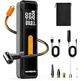 NEVERLAND Bike Tire Inflator - Hand Pump For Bicycle Tires, Yellow - View #4